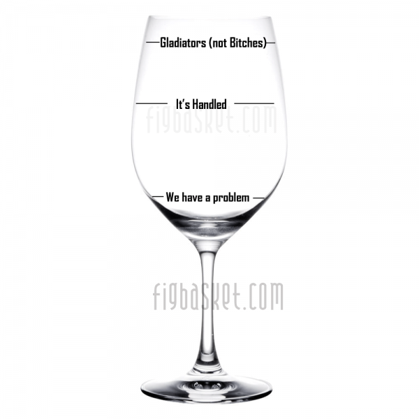 Scandal Wine Glass